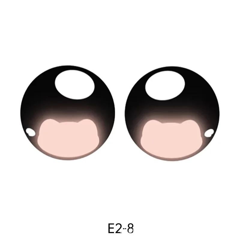 Tieraugen Cartoon Tierkopf Augenzubehör Malerei Pelzige Tieraugen Kig Serie Abnorme Pupille Druck DIY Zubehör 10