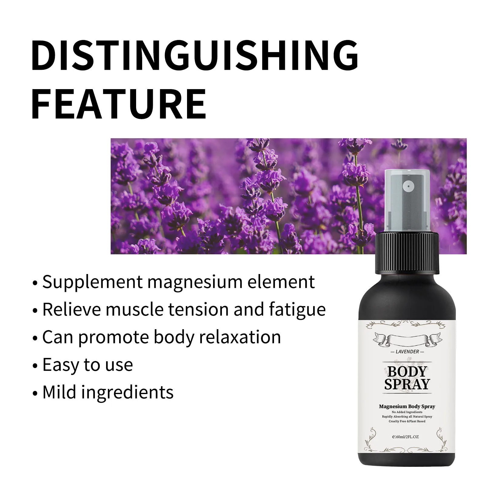 Magnesium Spray 60ml For Sleep And Anxiety Simples Chloride Body