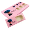 Foxyfox Wholesale Paper Eyelash Package Box Mink Lash Boxes Packaging Sets Custom Brand Logo 10mm-25mm Mink Eye-lashes Case Bulk 1
