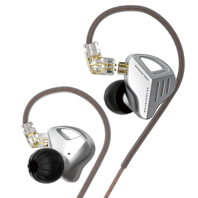KZ ZSN Pro X auriculares de Metal con bajos, 1BA 1DD + tecnología híbrida,  Monitor de oído HIFI, auriculares deportivos con cancelación de ruido -  AliExpress