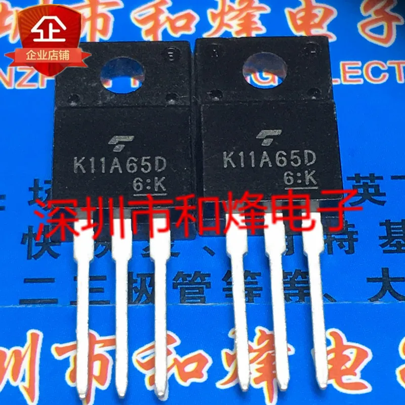 

5 шт. TK11A65D K11A65D TO-220F 11A 650V