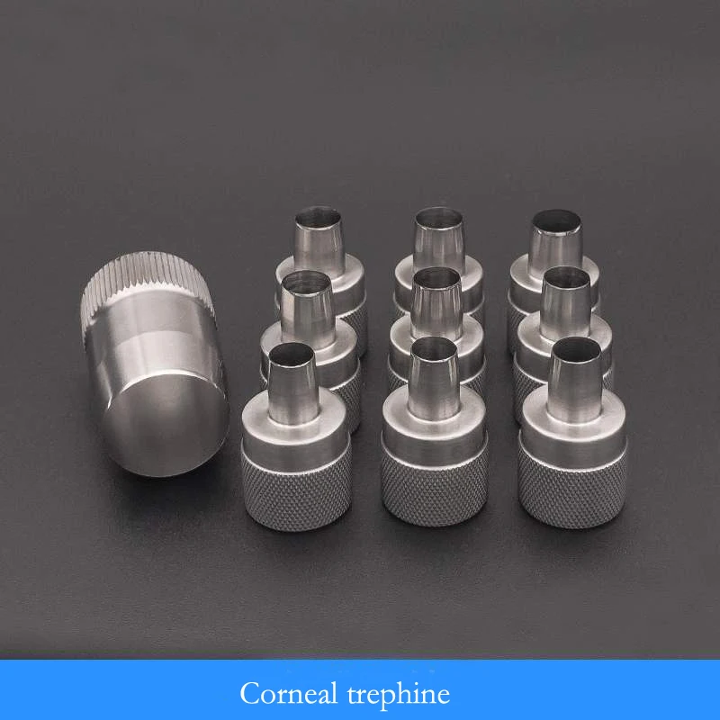 

Trephine stainless steel size trephine corneal transplant tool ophthalmic microscopic medical equipment