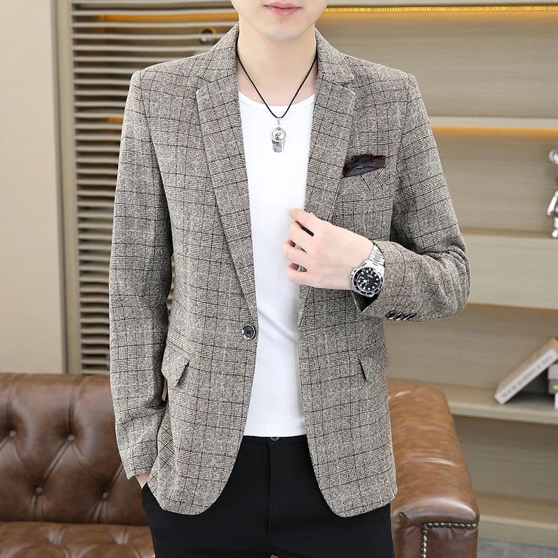 Explosive New Men's Shirts Casual Fashion Business Single West All Match Personality Comfortable Handsome Loose Men's Clothing