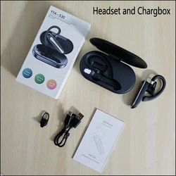 Enhanced Noise - Cancelling Wireless Bluetooth Headphones with Microphone for Handsfree Talking and Driving (Headset and Chargbox)