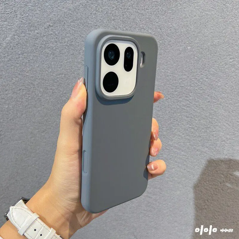 Fashionable Skin-friendly Liquid Silicone Shockproof Case - Anti-drop Cover