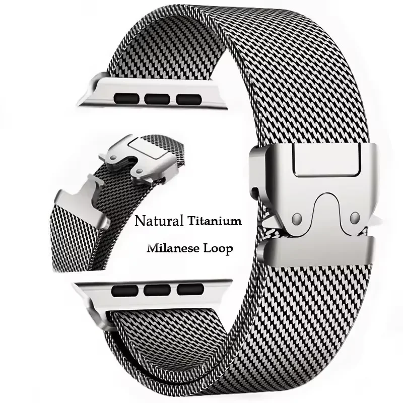 Elegant Milanese Loop Strap
