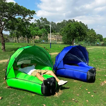 Portable Inflatable Camping Sofa Bed 1