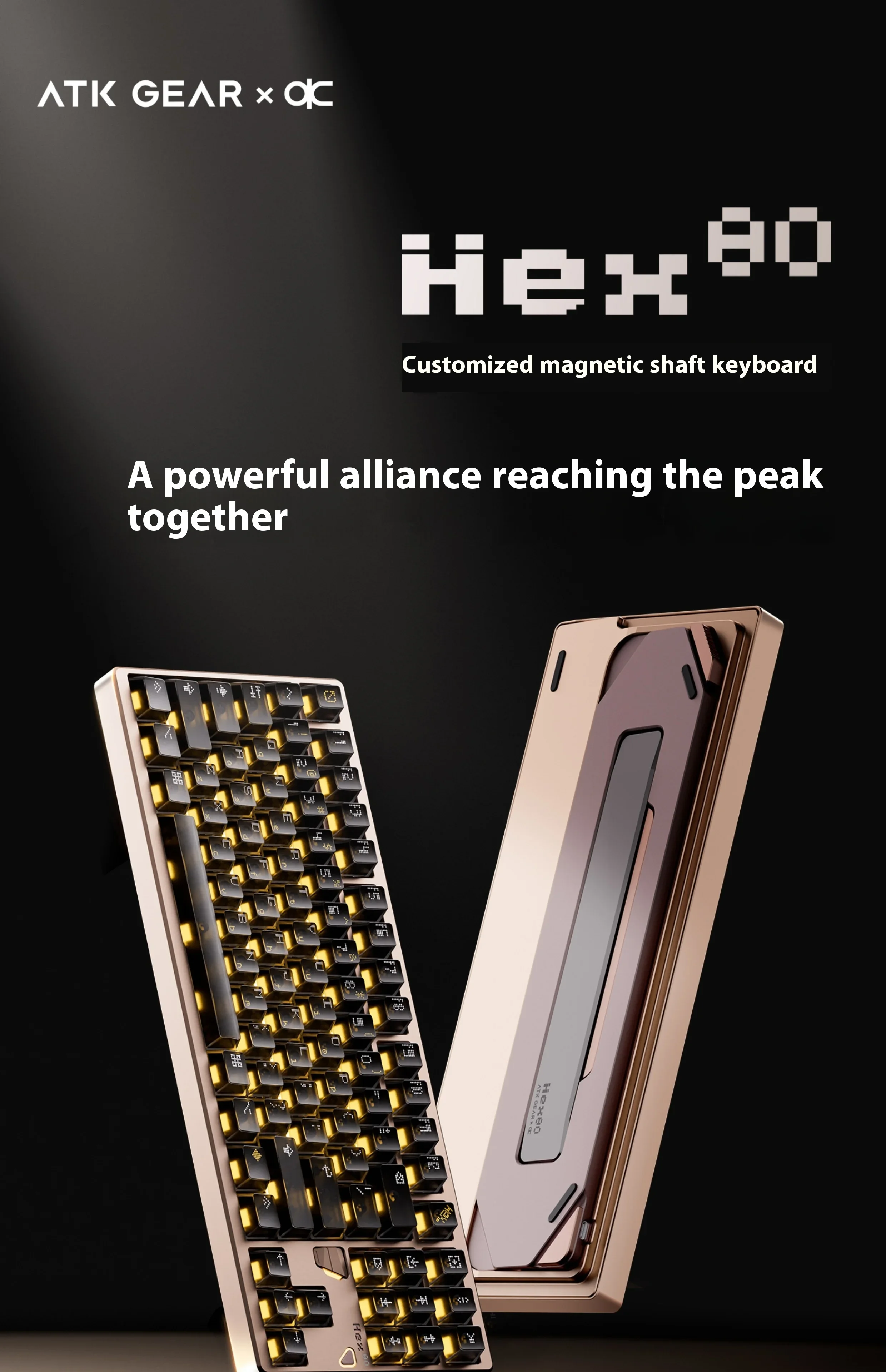 ATK X QK HEX 80 Magnetic Mechanical Keyboard Keyboard – Minixpc