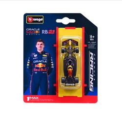 Deluxe 1:64 Scale Formula Racing Die - Cast Car Toy Collection (RB21 - 1)
