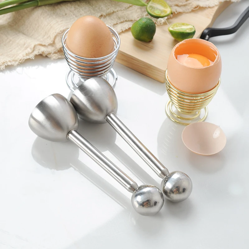 Egg Topper Eggshell Cutter Stainless Steel Egg Cracker Opener Remover Egg Opener Egg Cup Multipurpose Egg Tool Kitchen Gadget Egg Topper Eggshell Cutter Stainless Steel Egg Cracker Opener Remover Egg Opener Egg Cup Multipurpose Egg Tool Kitchen Gadget