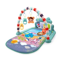 Baby Activity Gym Play Mat Musical Rack Kid Infant Multifunctional Fitness Frame Educational Crawling Carpet Toy Children Gift 1
