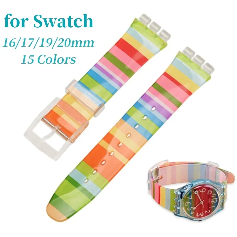 Silicone Waterproof Sports Watch Band - Variety of Sizes and Colors