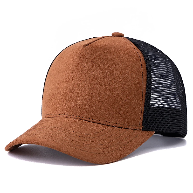 Neue Unisex Hochwertige Mesh Cap Lässige Mode Mehrfarbige Baumwolle Baseball Trucker Hut Für Frauen Und Männer Sommer Einfarbig Stil – Detail 10