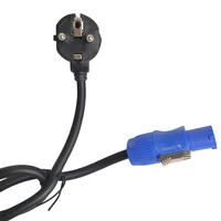 European Schuko Power Extension Cable, 3x1.5mm² for Stage Lighting, LED Beam Lights & Audio Equipment 2