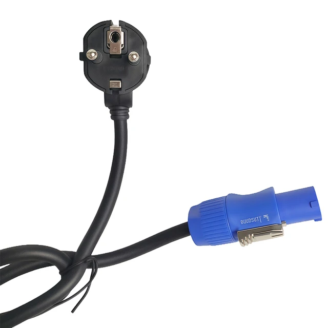 European Schuko Power Extension Cable, 3x1.5mm² for Stage Lighting, LED Beam Lights & Audio Equipment 2