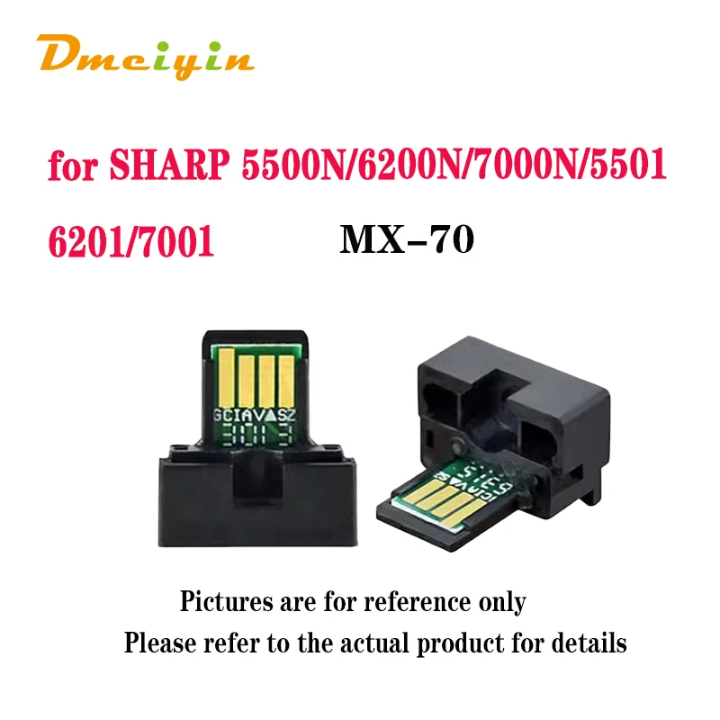 

Цветной тонер-чип для Sharp 5500N/6200N/7000N, AT/CT/NT/GT/FT, версия 42k, BK