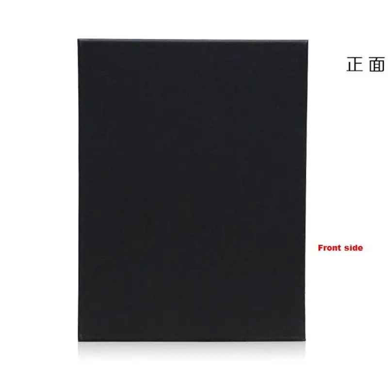 20*20cm 순면 스트레치 캔버스, 블랙 프라이밍 표면 8 * 8