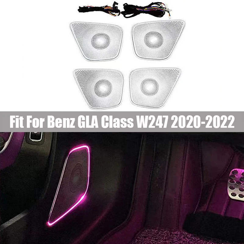 

Цветной люминесцентный чехол среднего диапазона, 64 цвета, подходит для Mercedes Benz GLA-Class W247 2020 2021 2022