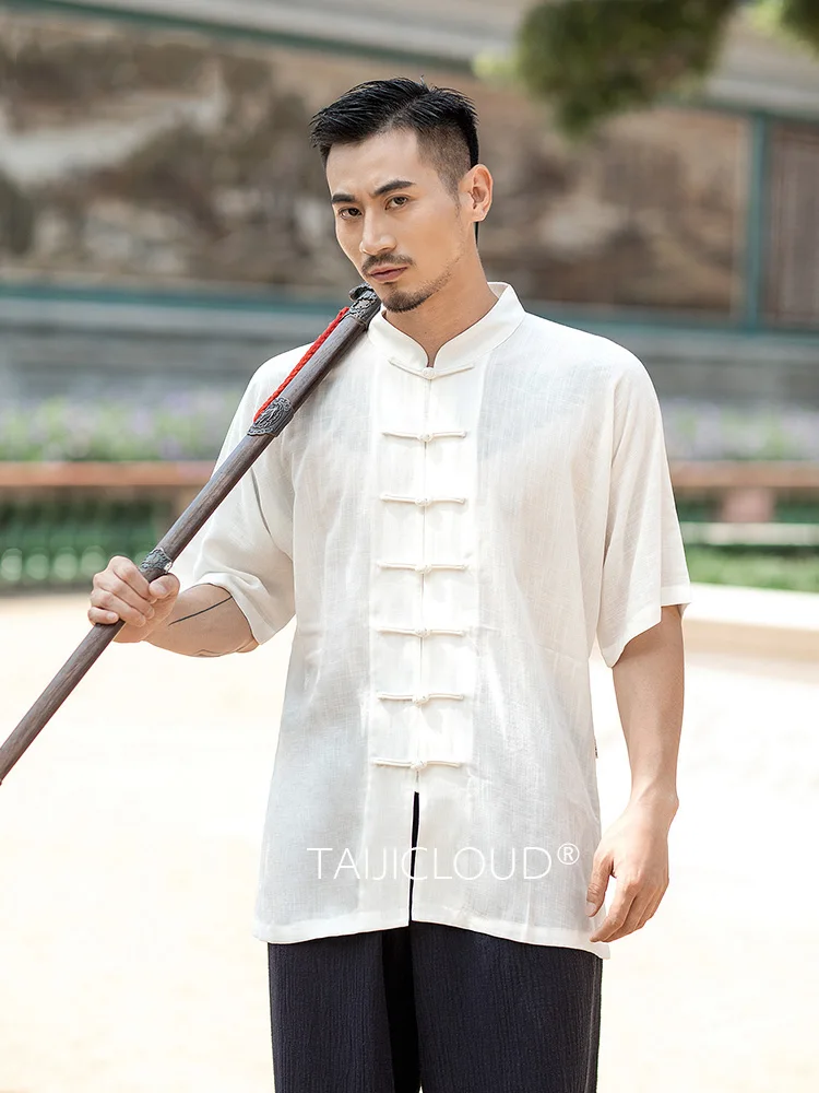 Traditional Chinese Clothing 14 Color Long Sleeved Wushu TaiChi Men KungFu Uniform Suit Uniforms Tai Chi Exercise Clothing