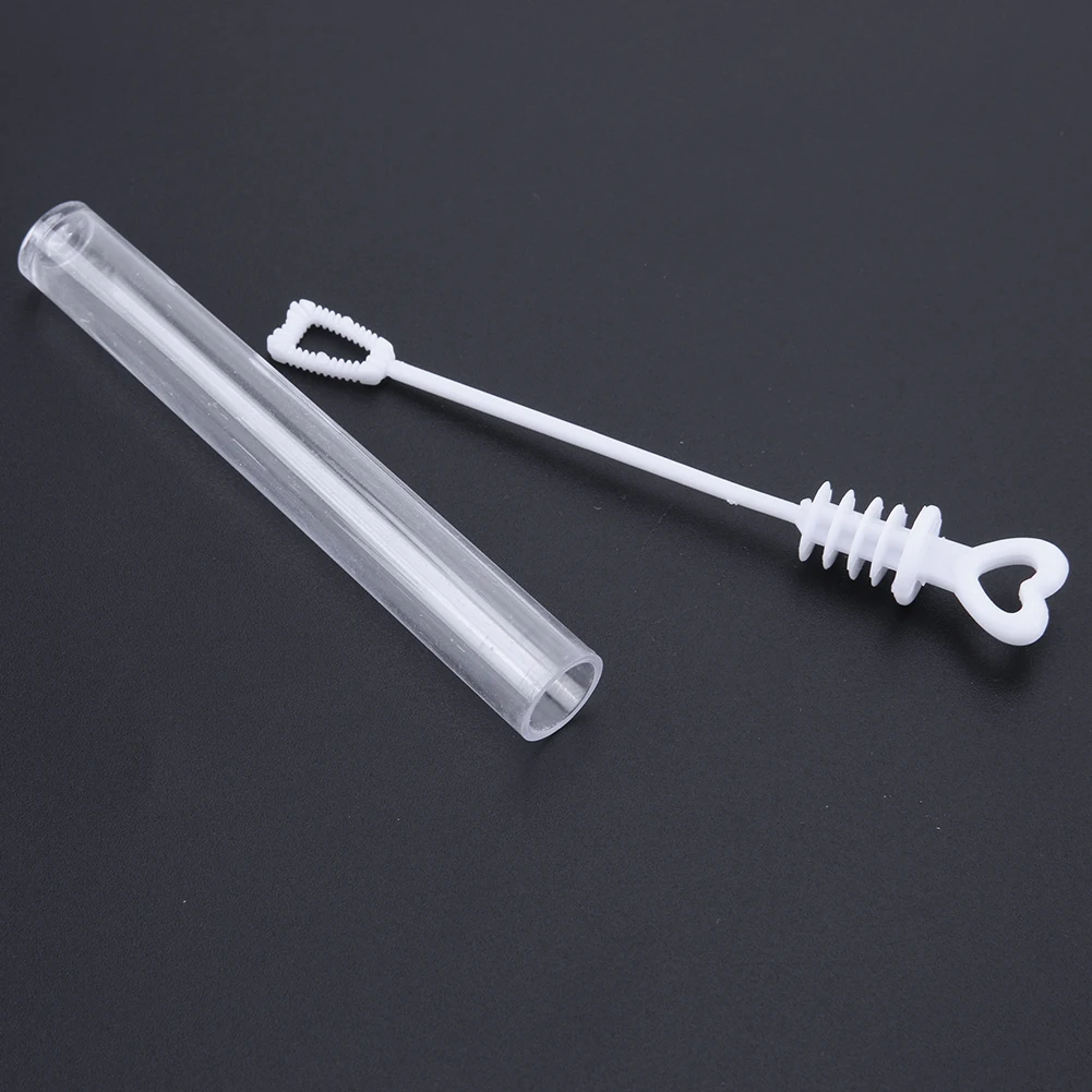 100pcs Bubble Wands Toys Creative Design Bubble Blowing Maker Fun Birthday Decorations Bubble Making Devices for Anniversaries
