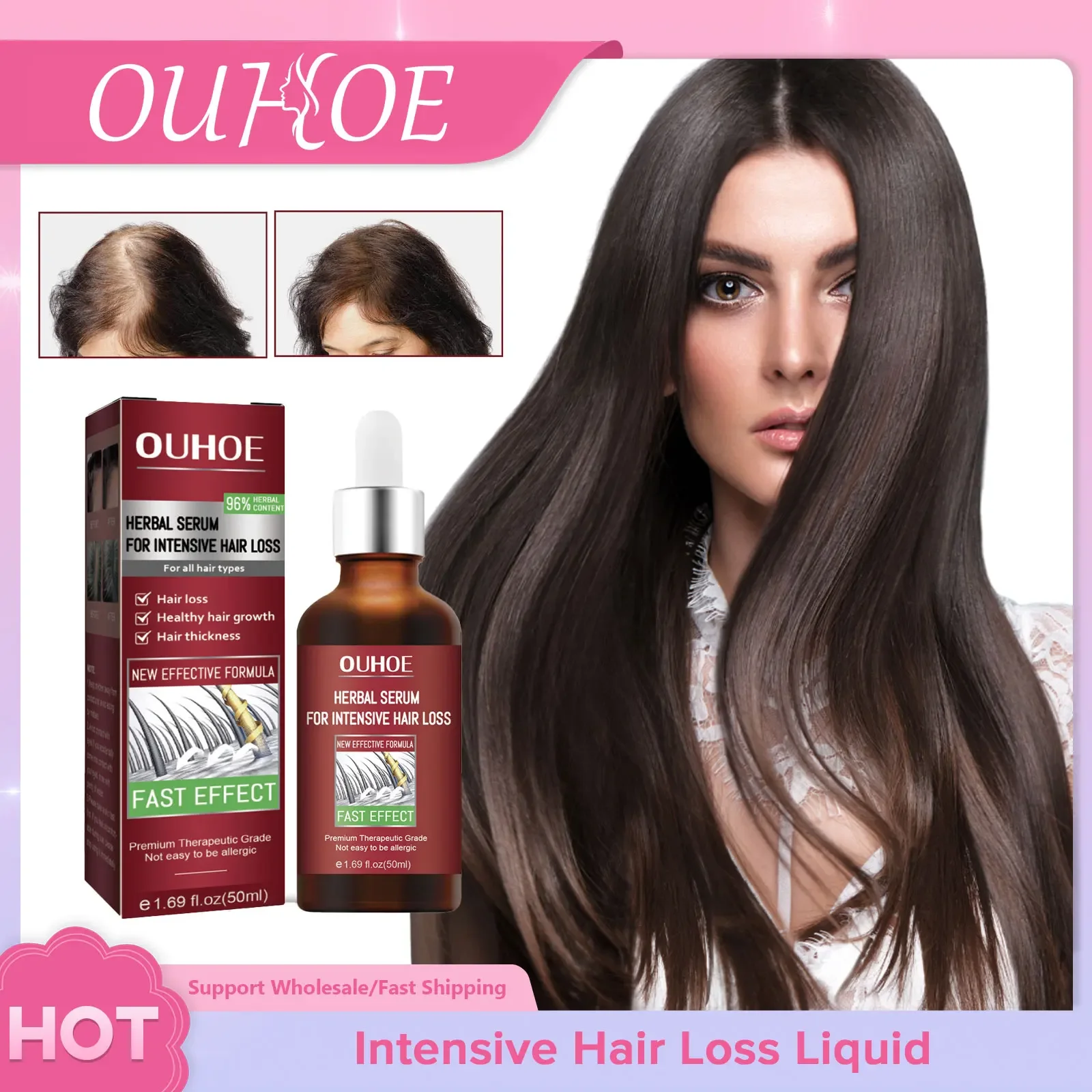 

Hair Growth Oil Improve Scalp Environment Thinning Treatment Stimulate Follicles Baldness Removal Hydrating Regrowth Care Serum