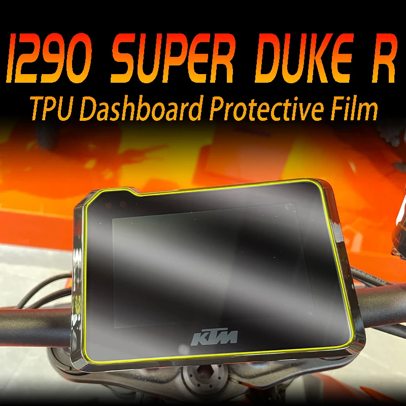 

For KTM 1290 Super Duke R 2021 Motorcycle Transparent TPU Hydraulic Coagulation Instrument Membrane