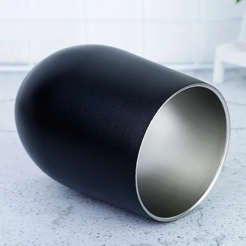Yerba Mate Cup Yerba Mate Gourd Set Double-Wall Stainless Steel Mate Tea Cup and Bombilla Set Yerba Gourd (Cup) One Bombilla