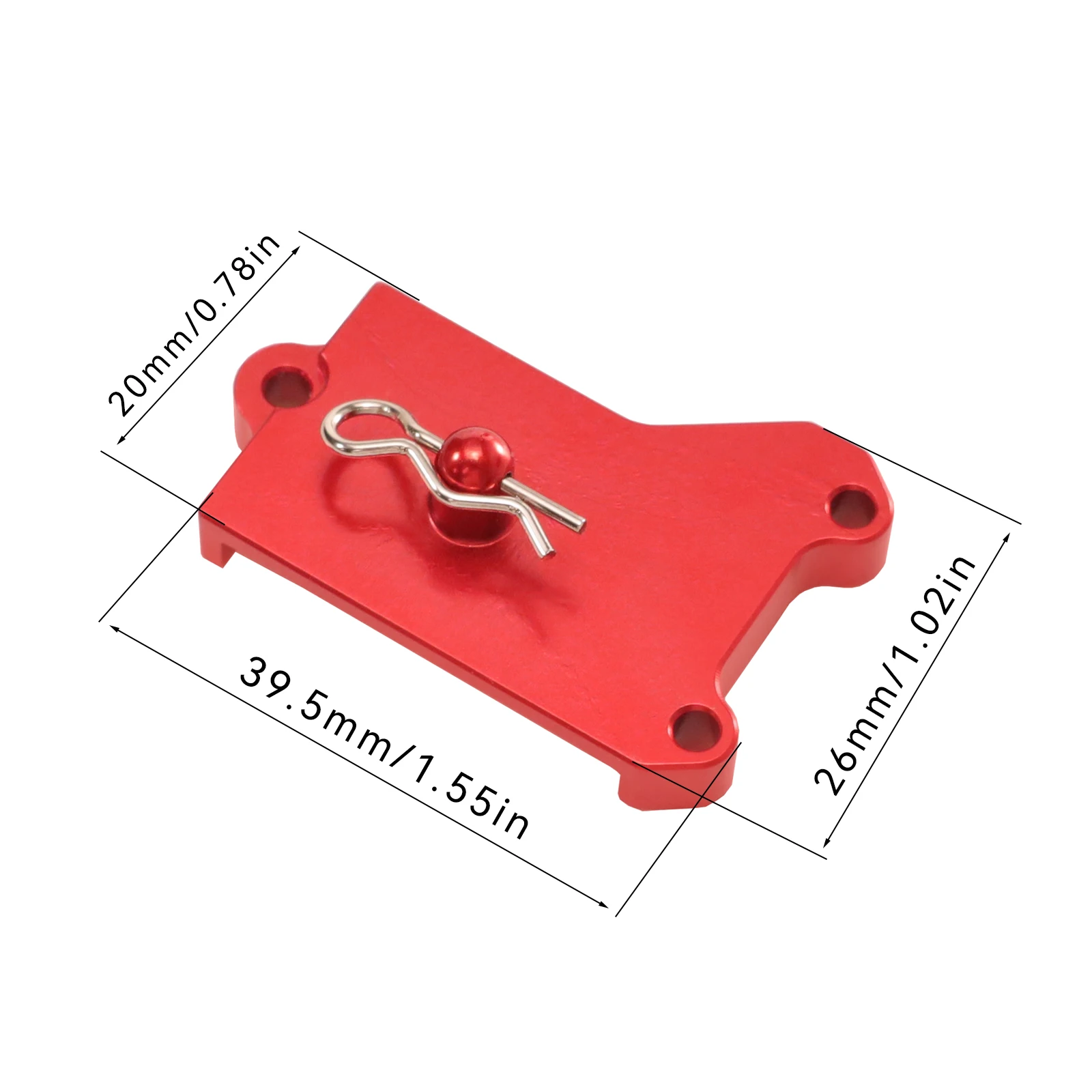 Metall Lenkung Schock Turm Körper Säulen Getriebe Fall Für SCY 1/16 16101 16102 16103 16106 16201 PRO JJRC C8805 Q130A RC – Detail 3
