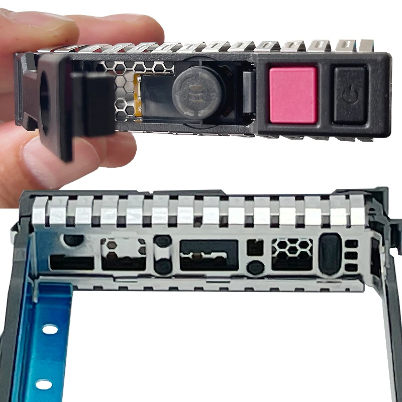 Nvme Ssd Disco Rígido Caddy para Hpe Proliant Dl380 Dl388 Gen10 G10 Suporte de Bandeja de Servidor Novo 727695001 2.5-inch - Imagem 5