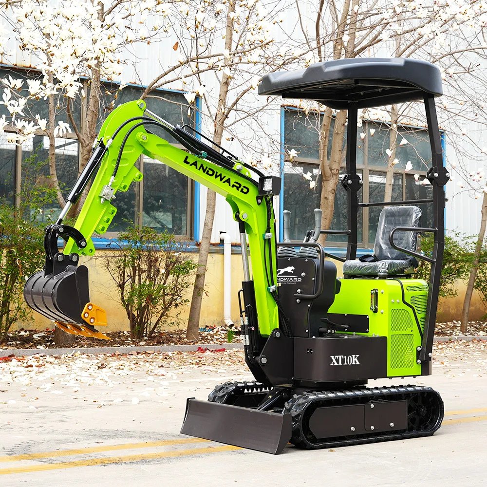Spedizione Gratuita, Escavatore Agricolo con Profondità di Scavo 1650mm, Mini Escavatore da 1 Tonnellata, Mini Macchina Insaccatrice da 1000kg, Personalizzazione Economica - immagine 2