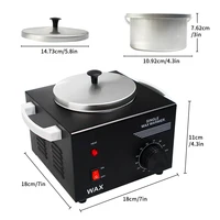 Electric Single Pot Wax Warmer Wax Heater Warmer Skin Hair Removal Adjustable Temperature Suitable For Beauty Salon Home 6