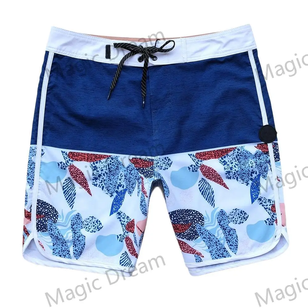 2024 Jun Summer New Waterproof Beach Shorts Men Phantom Bermuda Board Shorts Swim Quick Dry Casual Diving Surfwear Plus Swimwear 5