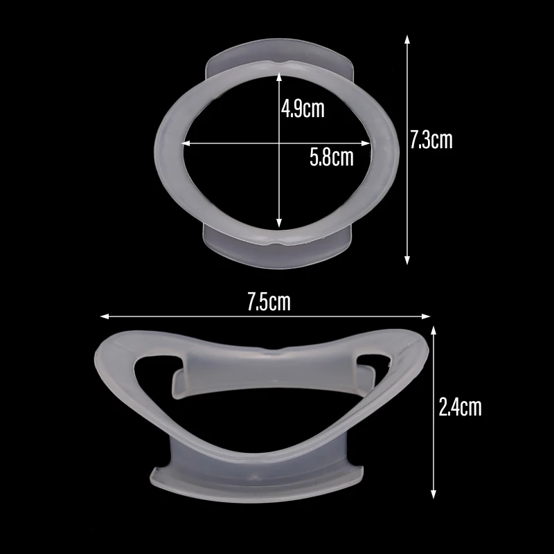 5 個 O 型口オープナー口腔内頬リップリトラクター口スプレッダー