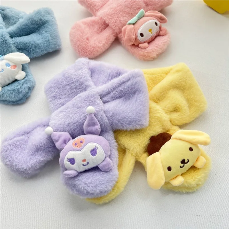 Sanrio Kuromi Children's Scarf Plush