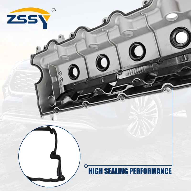 New Aluminum Engine Valve Cover 11210-0L020 for Toyota Hilux Fortuner 4Runner Innova Hiace 2.5 3.0L 112100L020 11210-30110