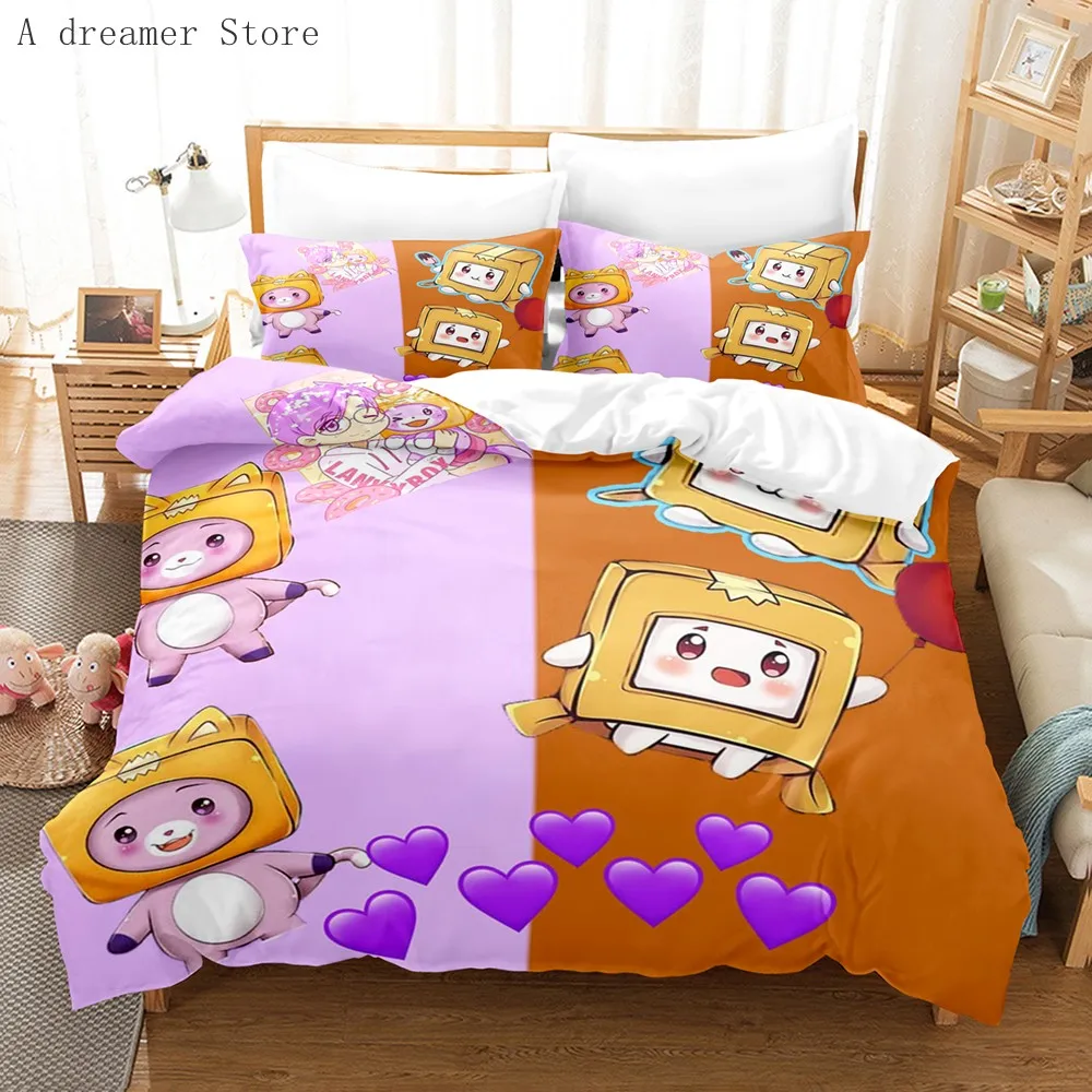 Kaleido Space Juego De Edredón Para Niños Tamaño Completo Para Niños, Juego De Ropa De Cama Para Jugadores Que Brilla En La Oscuridad 1 Edredón, 1 Almohada Decorativa, 2 Fundas De