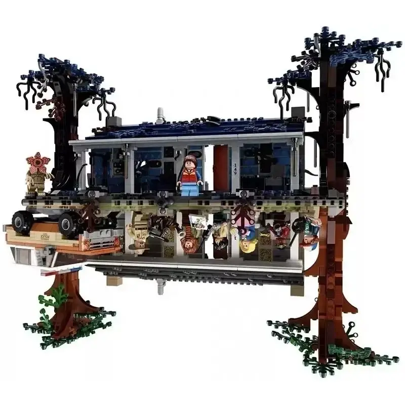 MOC Classic Movie Series Strange Inverted Model 75810 Bausteine ​​Bausteine ​​für Erwachsene, Kinderspielzeug, Weihnachtsgeschenke – Detail 4