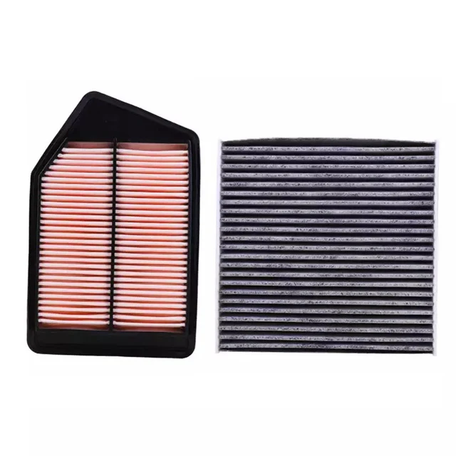 Premium Engine Air Filter & Charcoal Cabin Air Filter Combo For 2013-2017 Honda Accord V6 - View #3