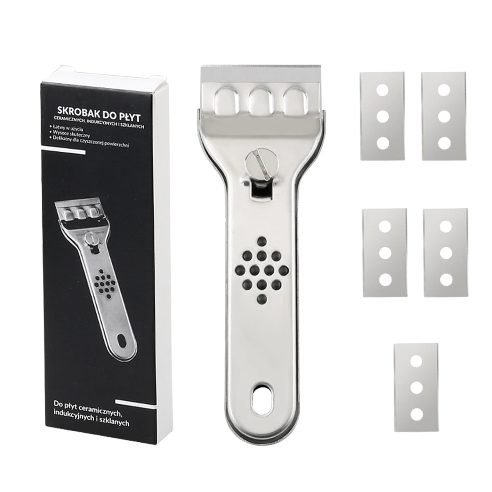 Mini Hand Scraper For Floor And Tile Cleaner With 5 Replacement