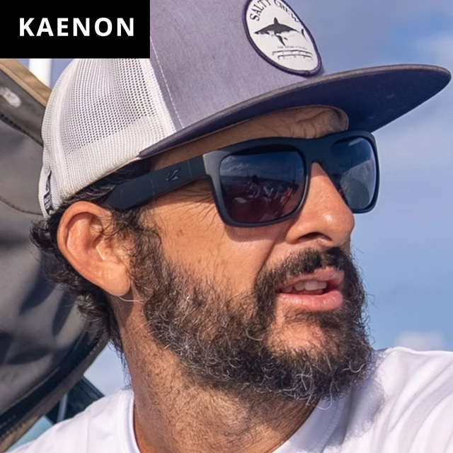 Brand KAENON BURNET XL Polarized Sunglasses Men Eyewear Party Driving  Fishing Women Sun glasses TR90 Square