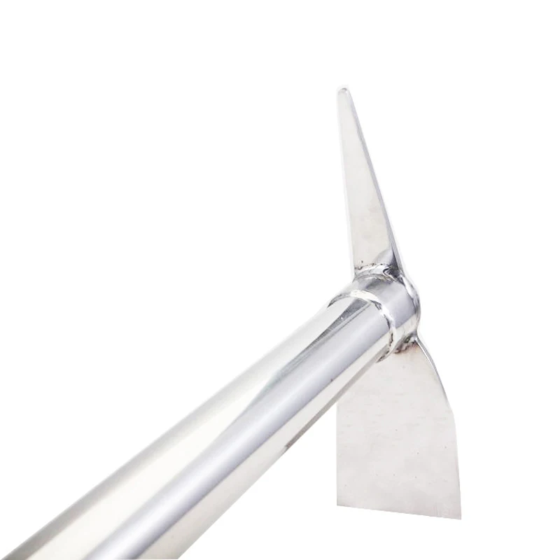 1Pcs Stainless Steel Pickaxe for Planting Multipurpose Portable Small Pickaxe For Digging Weeding Seeding Household Gardening Tool