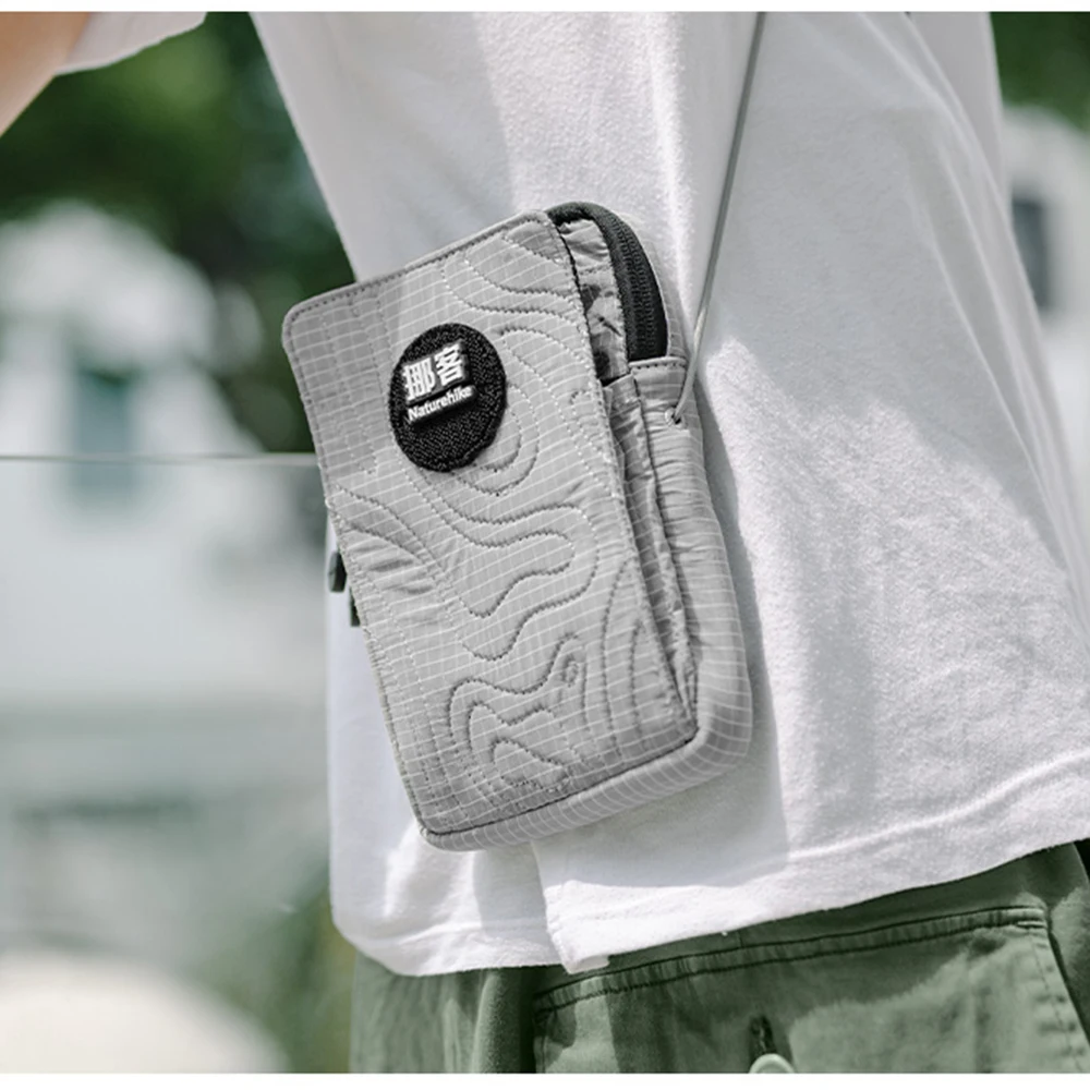 FZCSPEED Mobile Phone Travel Bag Outdoor Multi-Purpose Bag with Shoulder Strap Suitable for Outdoor Hiking