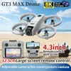 Drone GPS GT3 Plegable con Cámara Dual HD, WiFi 5G y Motores Brushless