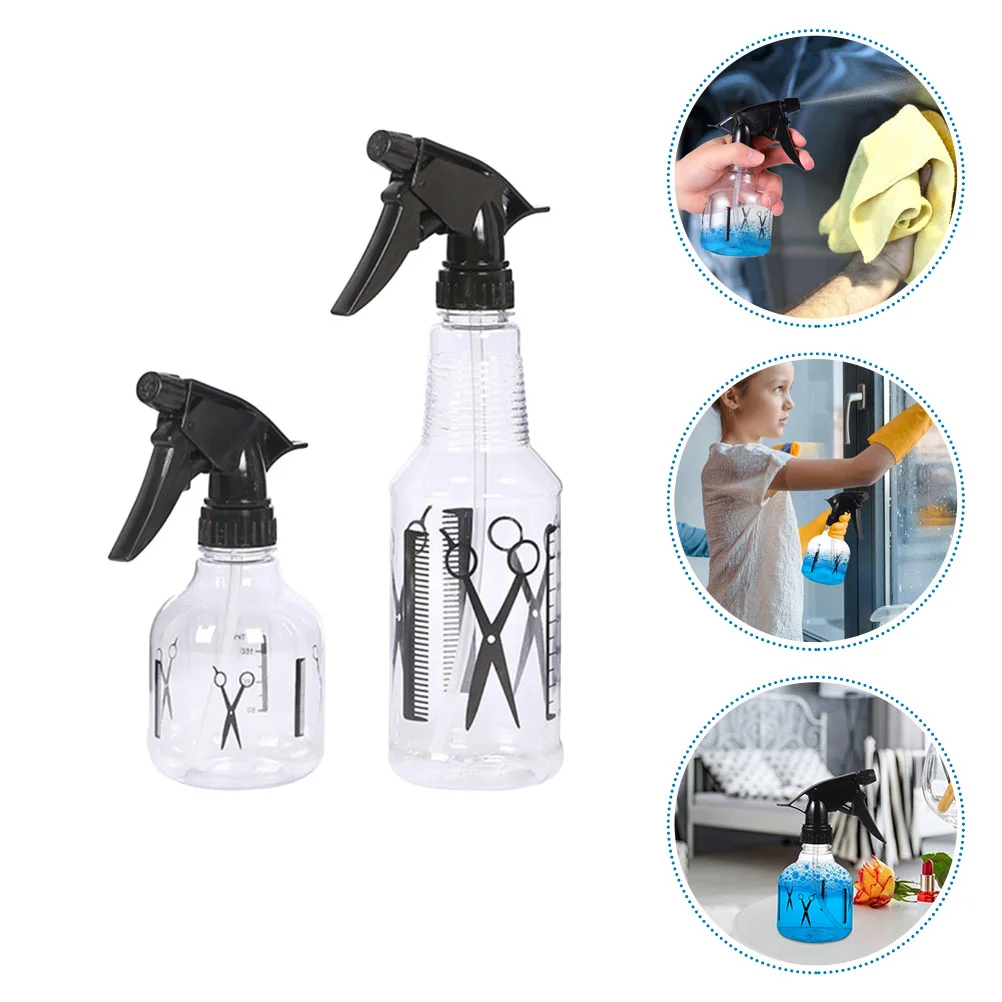 2 Pcs Sprayer Bottle Barber Shop Watering Tool Gel Pot Salon Supplies Sprayer Plastic Container Small Travel stainless steel craft supplies jewelry processing vintage scissors jewelry making tool for jewelry repair worker jewelry maker