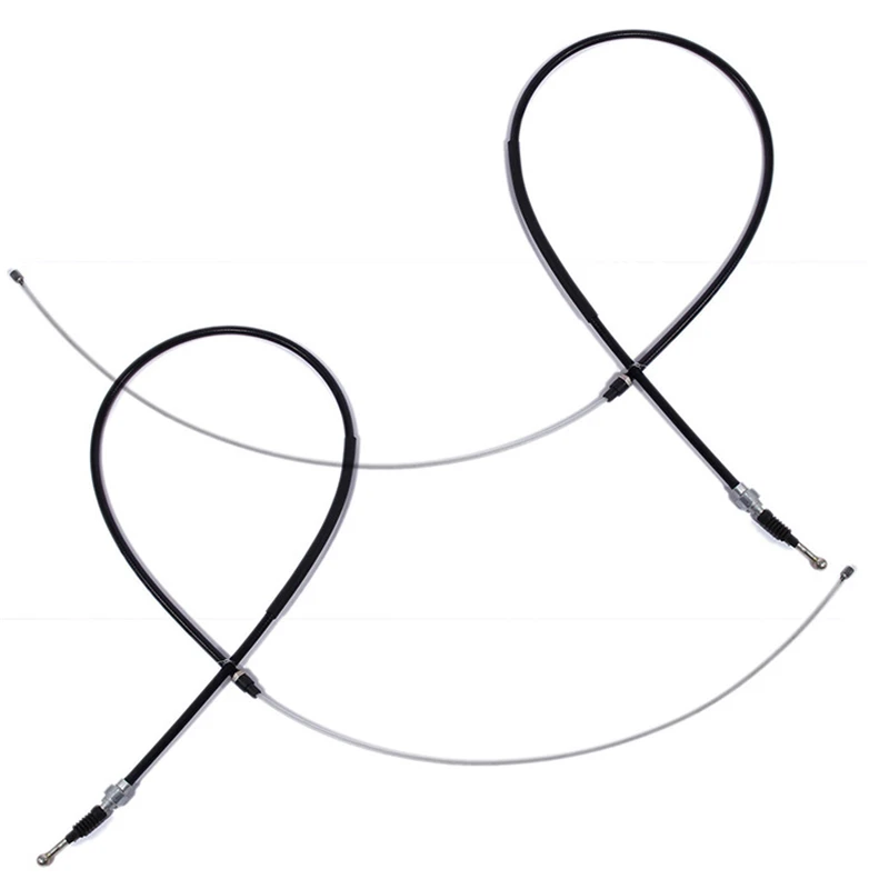 1 Pair Parking Brake Cable For 1999-2010 Volkswagen Beetle 2000-2006 Golf MK4 2000-2005 Jetta 1J0609721AQ 1J0609721K