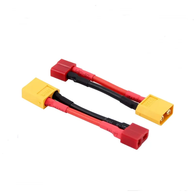 2 Stück XT60 Stecker-Buchse auf Deans Mini Tamiya XT30 EC3 MPX Tamiya Stecker-Buchse Adapter mit 14AWG 4cm Kabel für RC-Akkus – Detail 8