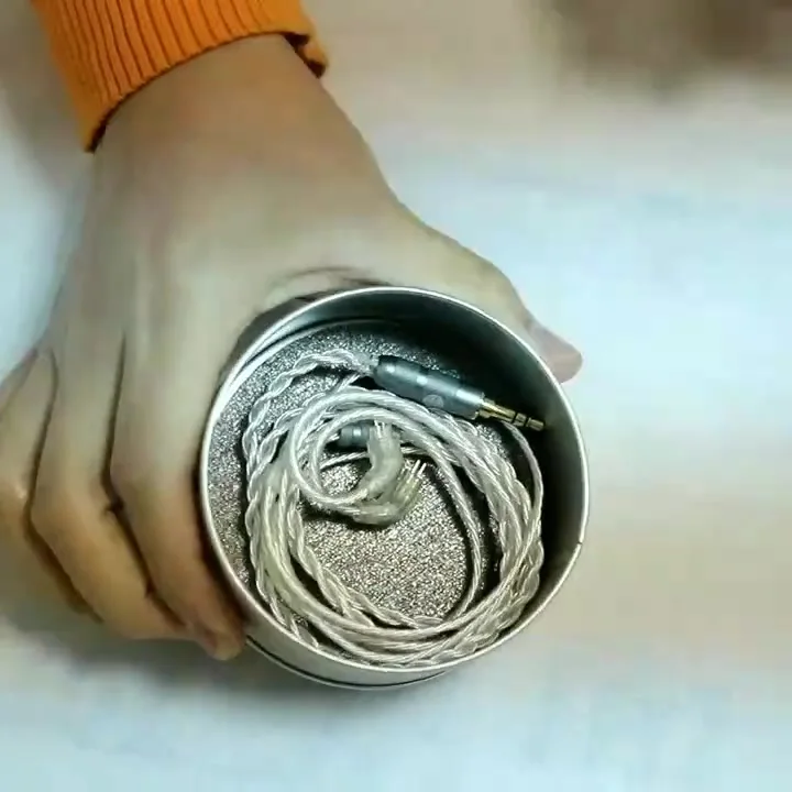 HAKUGEI Litz Silver Plated Upgrade Cable 5N OCC Single