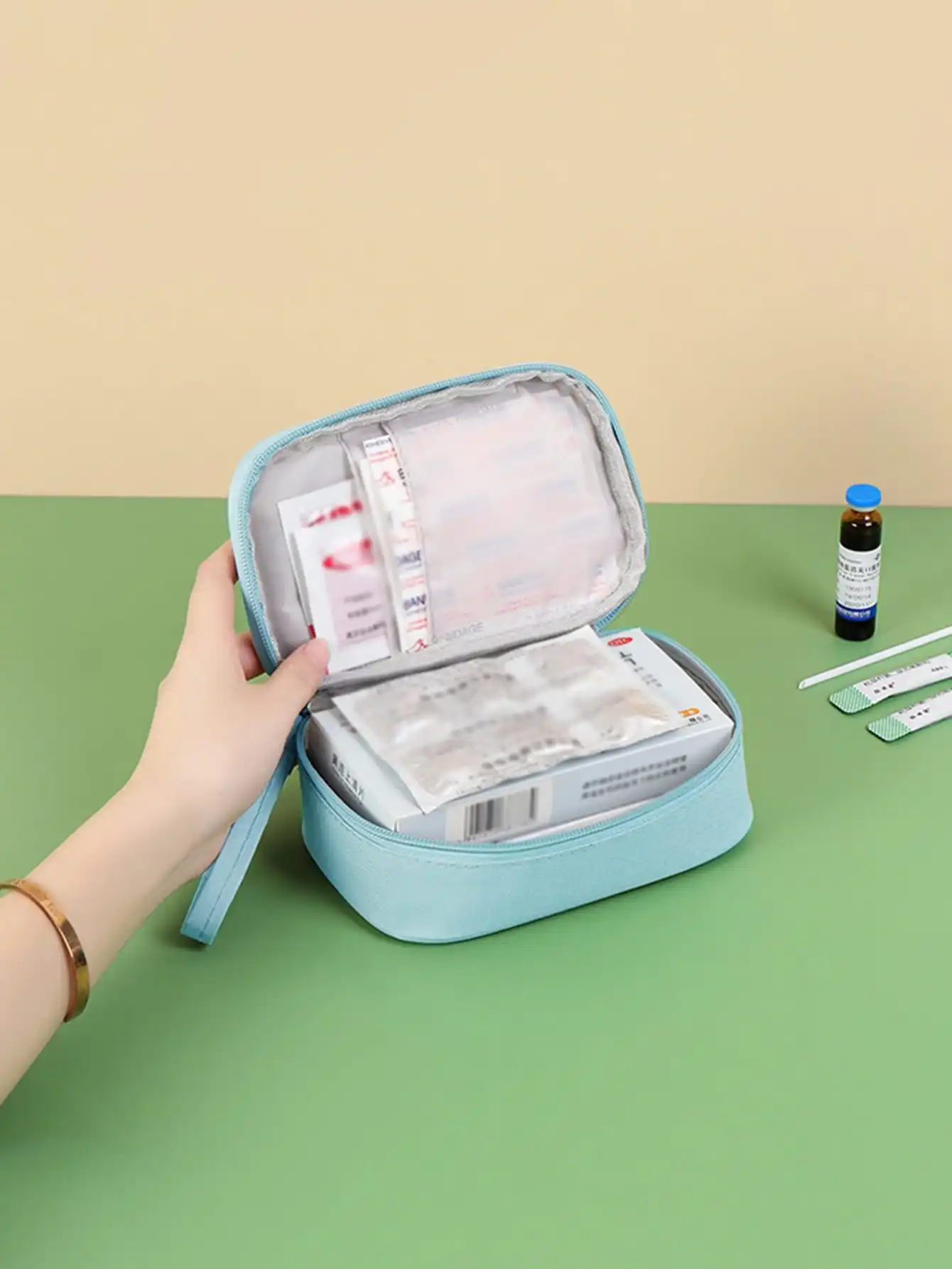 Set Large Capacity First Aid Kit Home Medicine Storage Bag Portable Travel Medicine Box Survival Emergency Bags For Outdoor