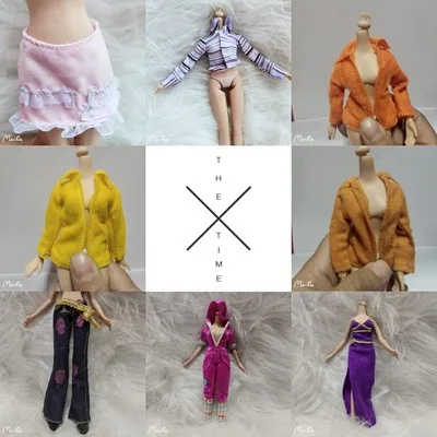 b3 original monsters high school clothes pants skirt winxs club without body DIY brzte xindong girl Doll House Children Gifts