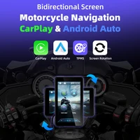 EKIY 5.0 inch Wireless CarPlay Moto Android Auto Portable Digital Motorcycle Dashboard GPS Navigation Removable Display Screen - Image 2